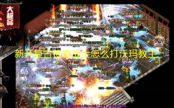 新开复古传奇战士怎么打沃玛教主